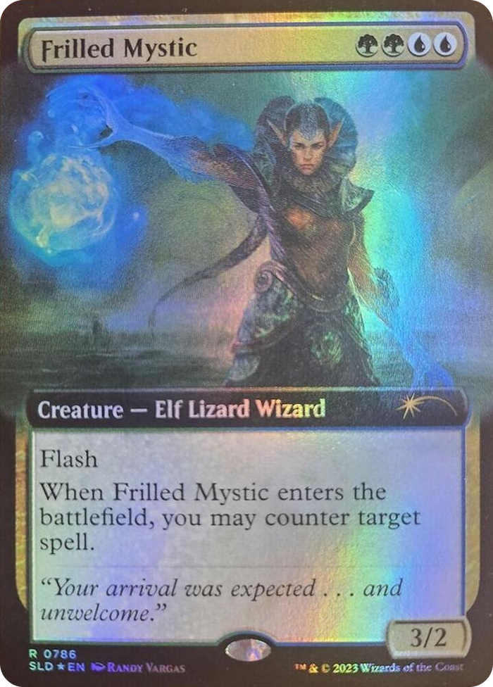 Frilled Mystic (Extended Art) #786 R - Secret Lair Drop Series Pokemon card
