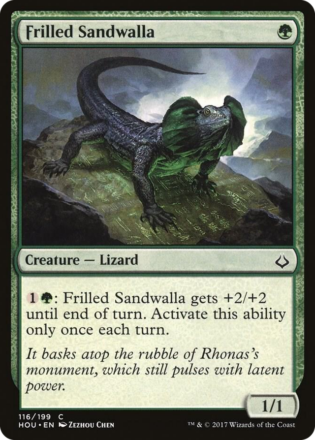 0116 Frilled Sandwalla C Hour of Devastation