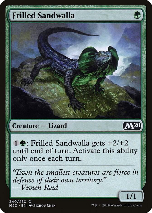 0340 Frilled Sandwalla C Core Set 2020