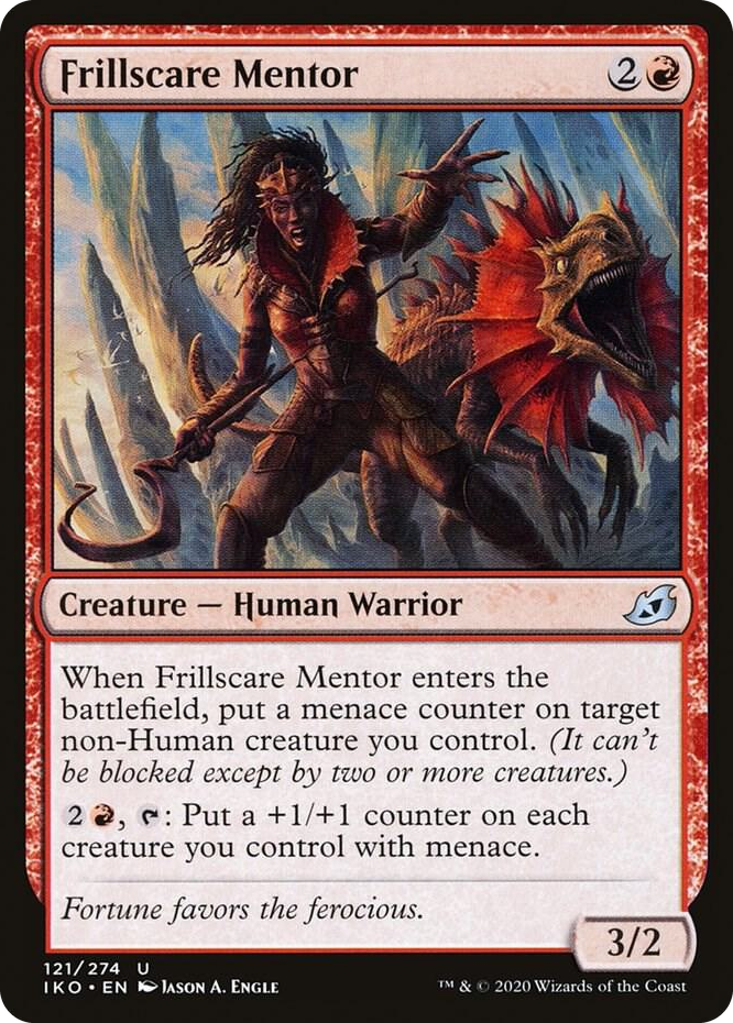 0121 Frillscare Mentor U Lair of Behemoths