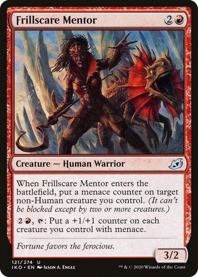 0121 Frillscare Mentor U Lair of Behemoths