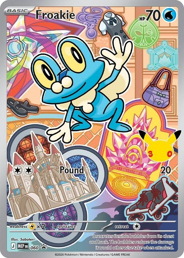0060 Froakie -  060 Promo First Partner Collection 2026