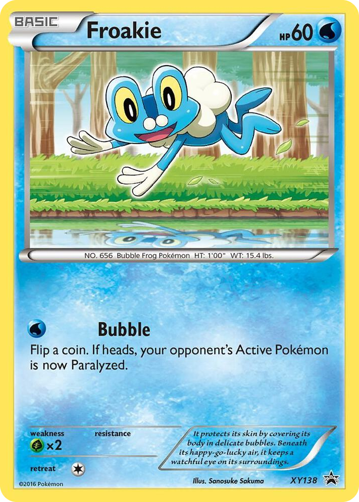 XY138 Froakie - XY138 Promo XY Promos