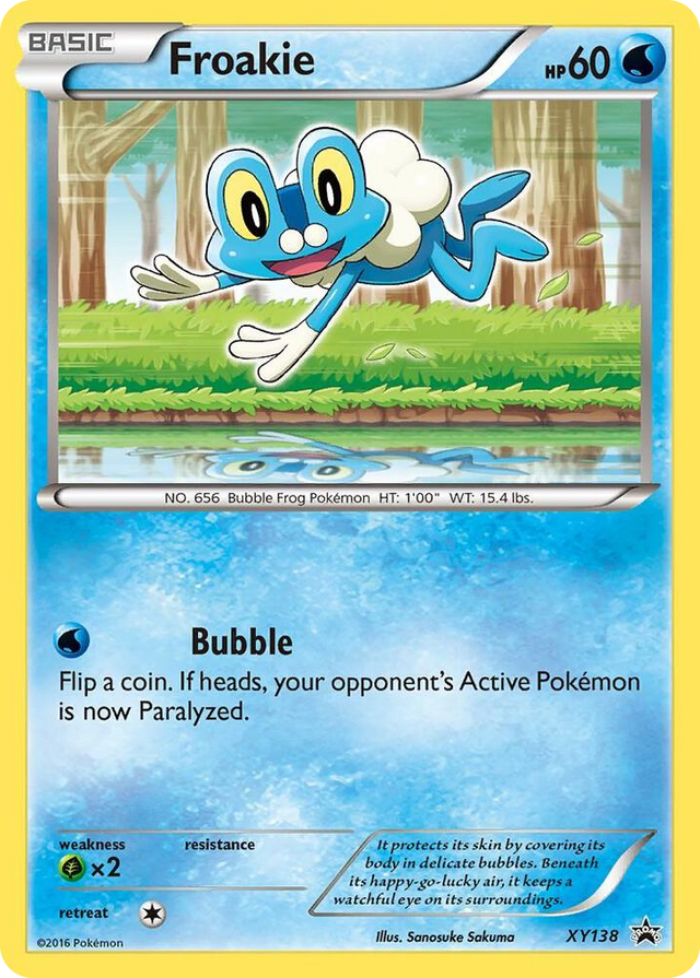 XY138 Froakie - XY138 Promo XY Promos