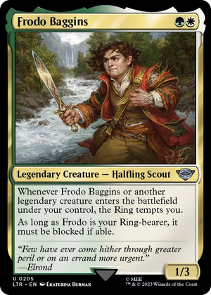 0205 Frodo Baggins U Universes Beyond: The Lord of the Rings: Tales of Middle-earth