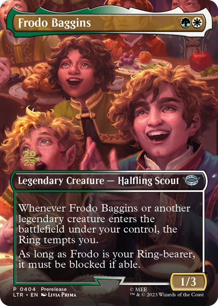 Frodo Baggins #404 U - Prerelease Cards Pokemon card