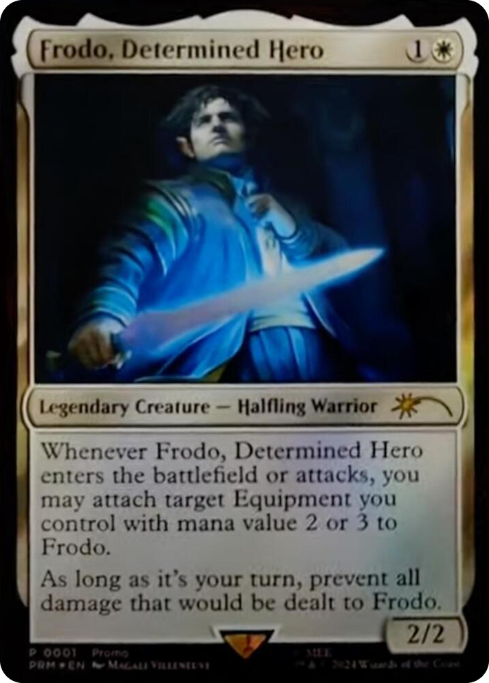 0001 Frodo, Determined Hero P Unique and Miscellaneous Promos