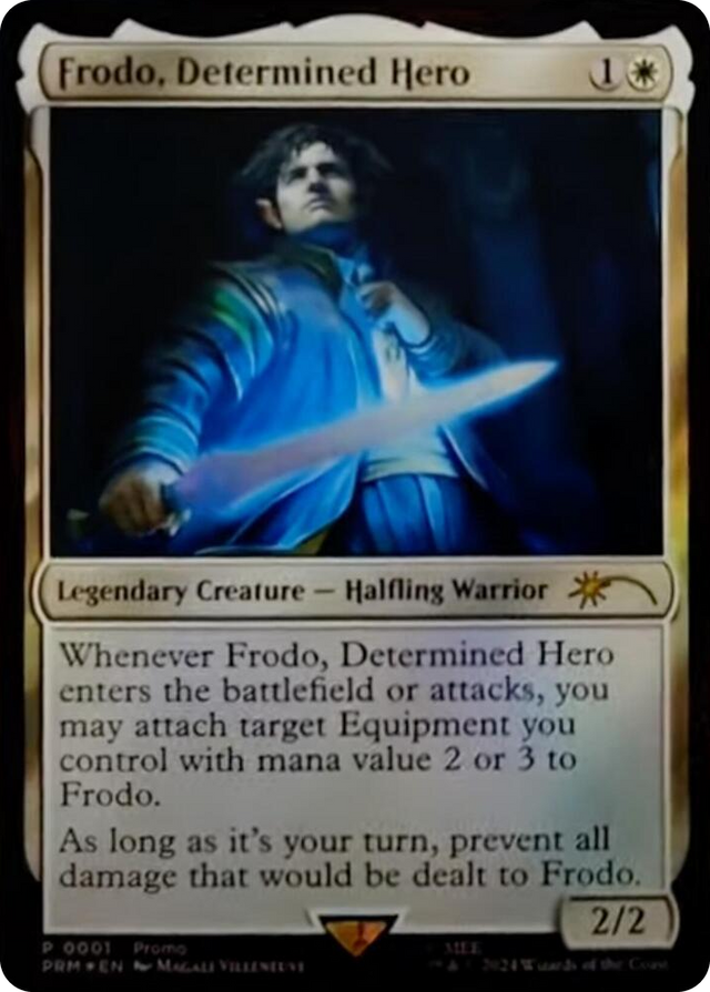 0001 Frodo, Determined Hero P Unique and Miscellaneous Promos