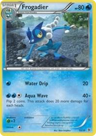 0013 Frogadier Common Kalos Starter Set