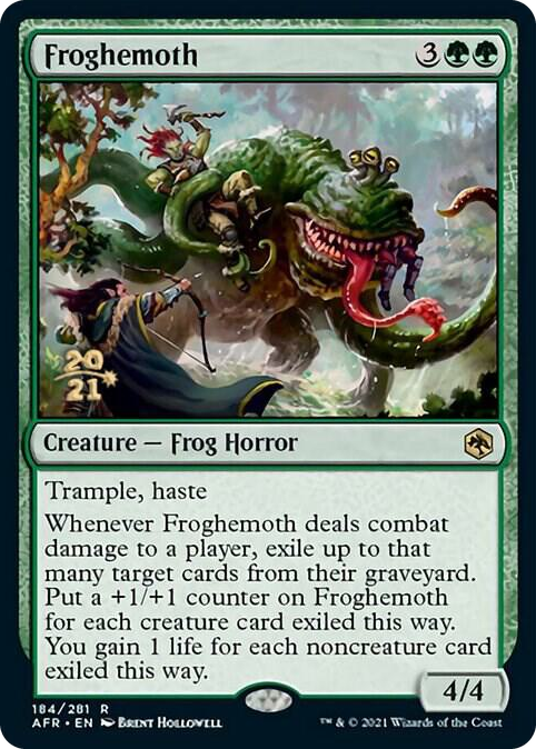 Froghemoth #184 R - Prerelease Cards Pokemon card