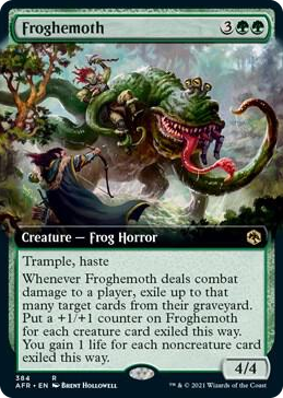 0384 Froghemoth (Extended Art) R Adventures in the Forgotten Realms