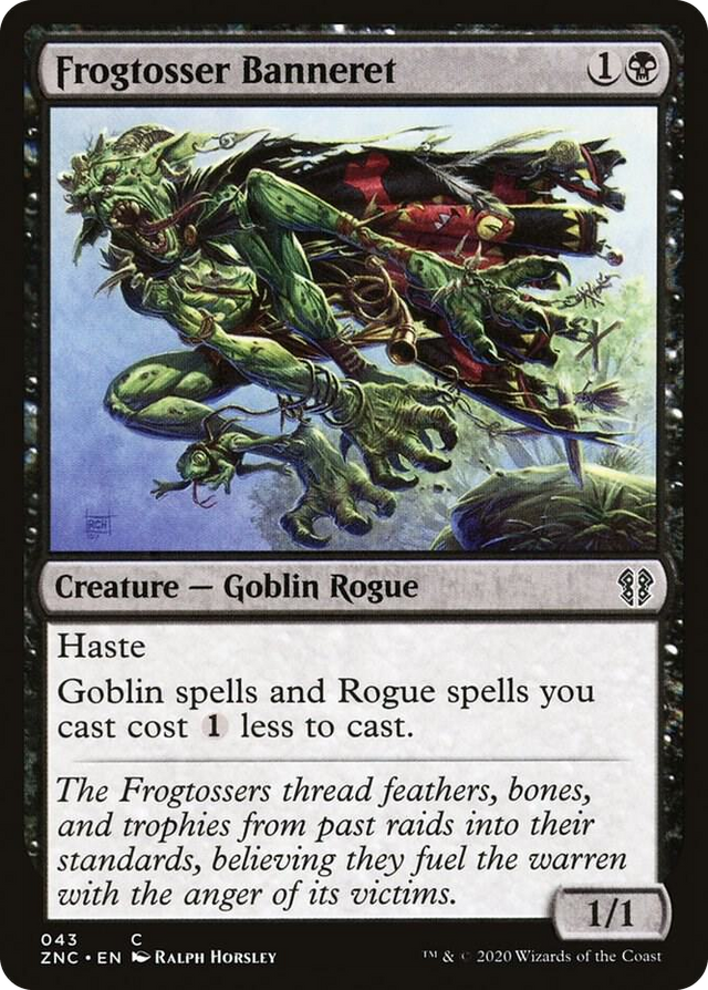 0043 Frogtosser Banneret C Commander: Zendikar Rising
