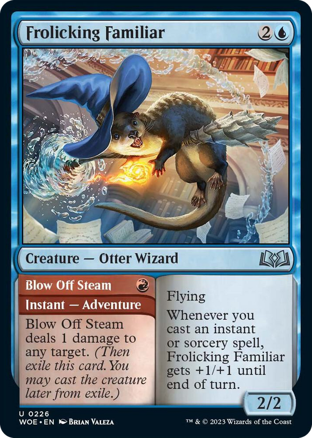 0226 Frolicking Familiar U Wilds of Eldraine