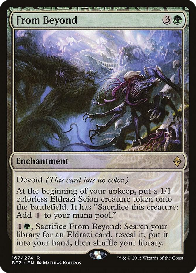 0167 From Beyond R Battle for Zendikar