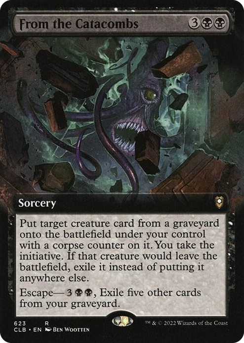 0623 From the Catacombs (Extended Art) R Commander Legends: Battle for Baldur's Gate