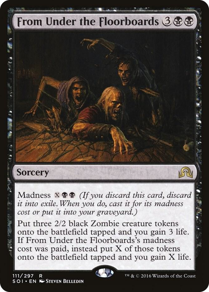 From Under the Floorboards #111 R - Shadows over Innistrad Pokemon card