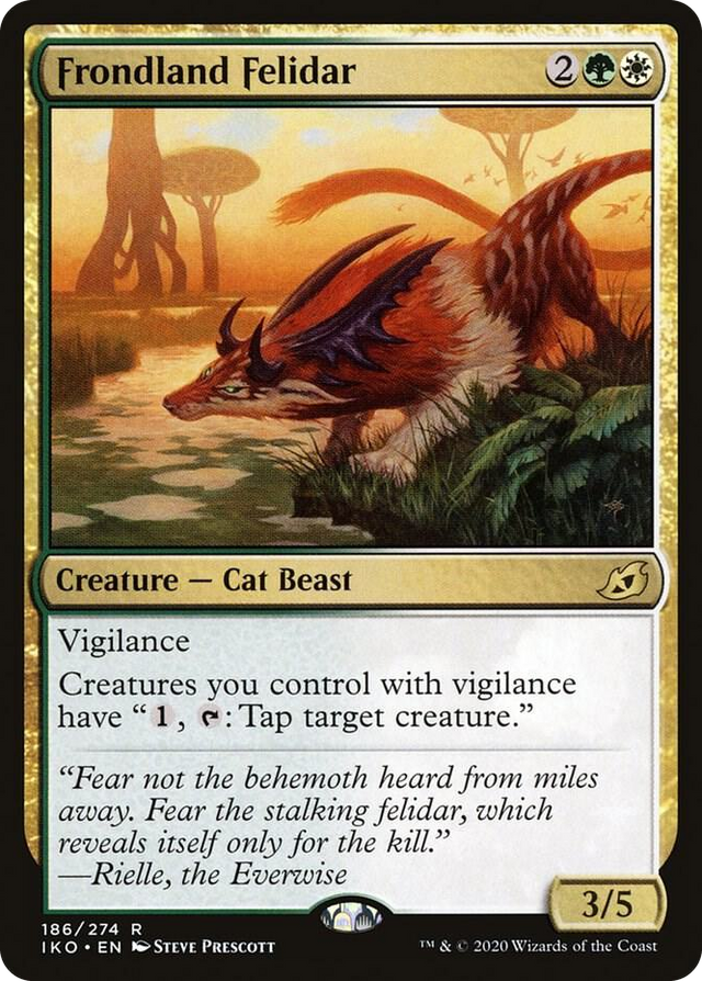0186 Frondland Felidar R Lair of Behemoths