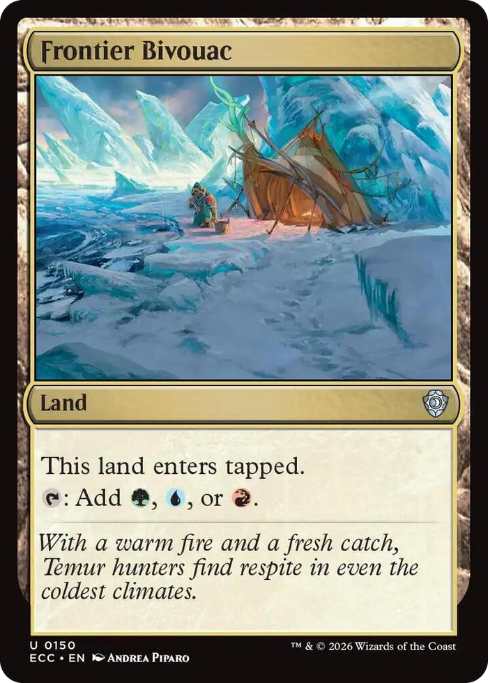 Frontier Bivouac #150 U - Commander: Lorwyn Eclipsed Pokemon card