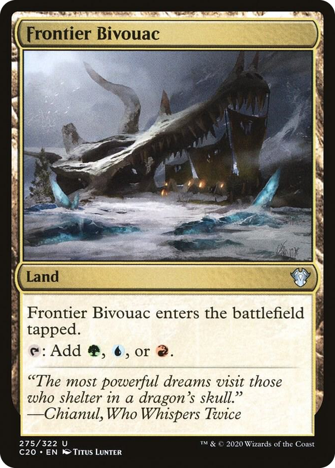0275 Frontier Bivouac U Commander 2020