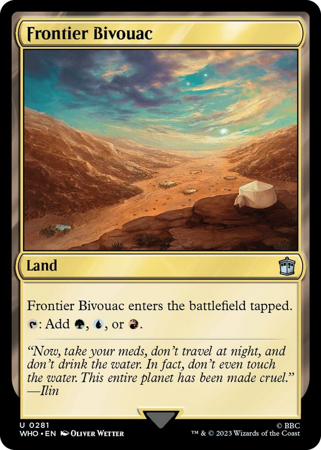 0281 Frontier Bivouac U Universes Beyond: Doctor Who