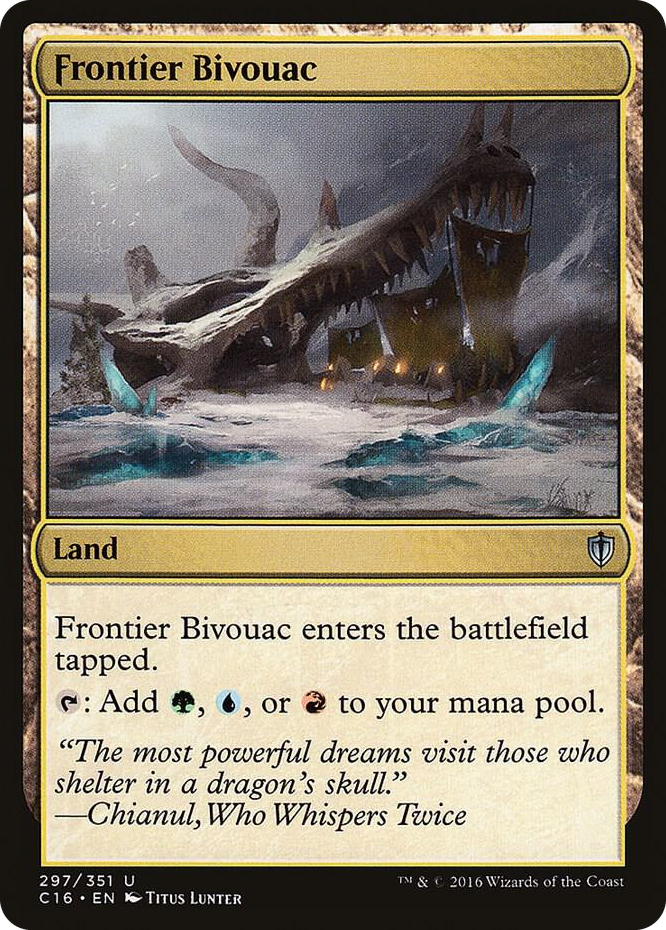 Frontier Bivouac #297 U - Commander 2016 Pokemon card