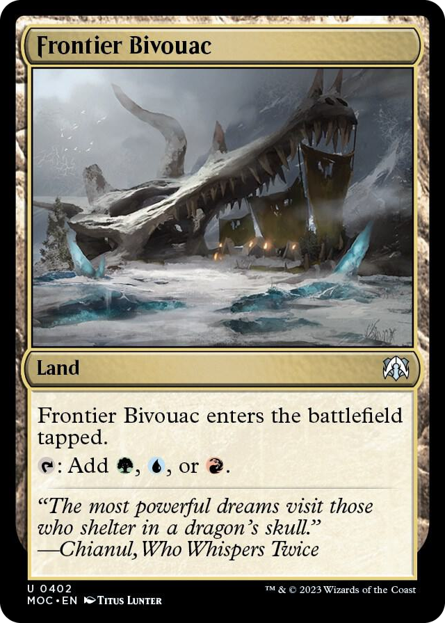 0402 Frontier Bivouac U Commander: March of the Machine