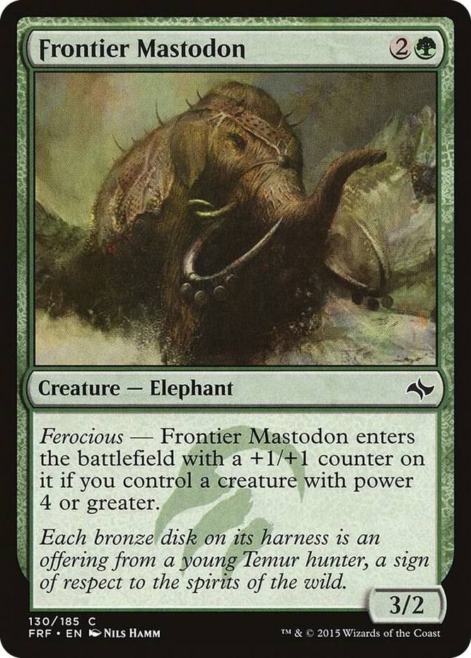 0130 Frontier Mastodon C Fate Reforged