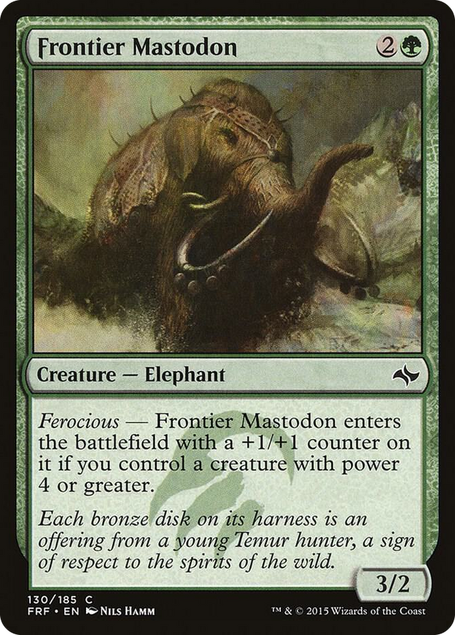 0130 Frontier Mastodon C Fate Reforged
