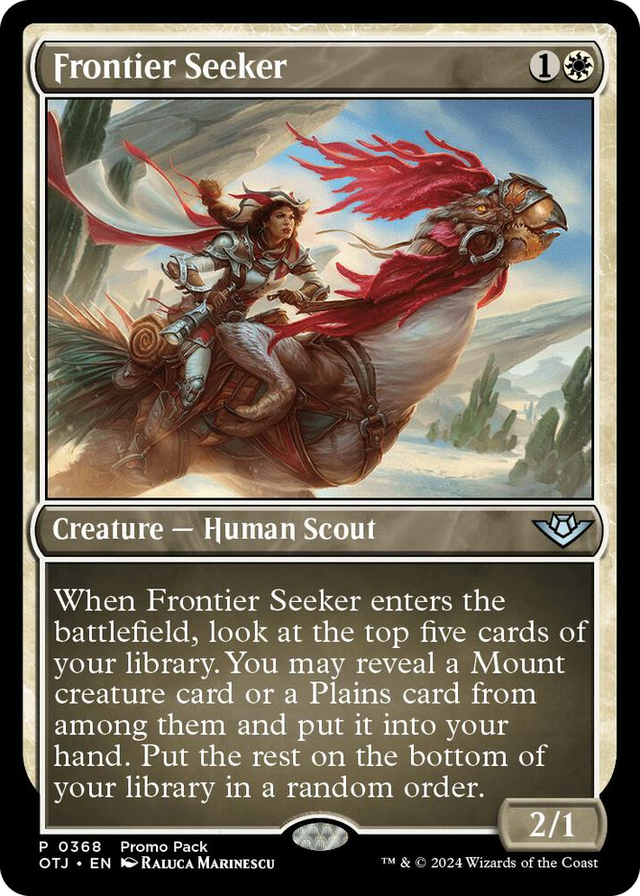 0368 Frontier Seeker P Promo Pack: Outlaws of Thunder Junction