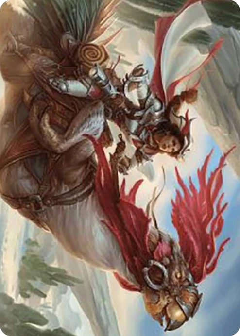 0002 Frontier Seeker Art Card S Art Series: Outlaws of Thunder Junction