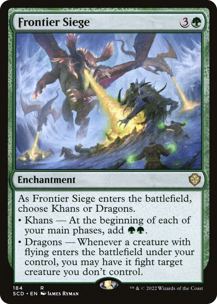 0184 Frontier Siege R Starter Commander Decks