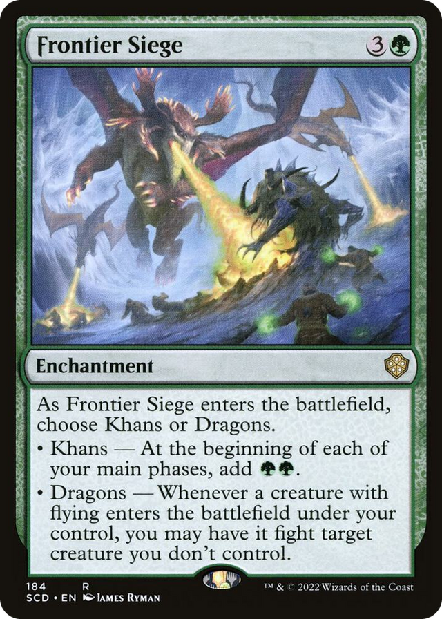 0184 Frontier Siege R Starter Commander Decks