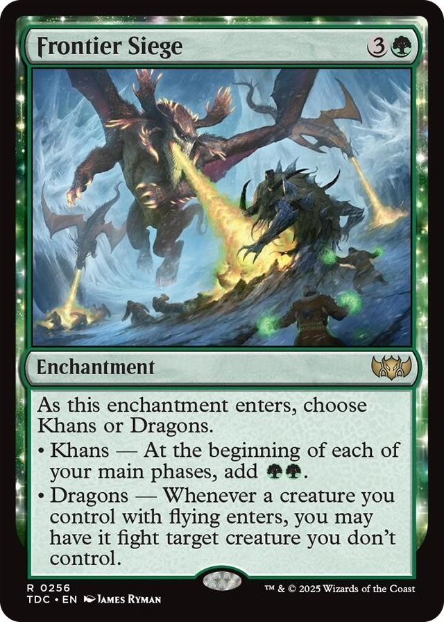 0256 Frontier Siege R Commander: Tarkir: Dragonstorm
