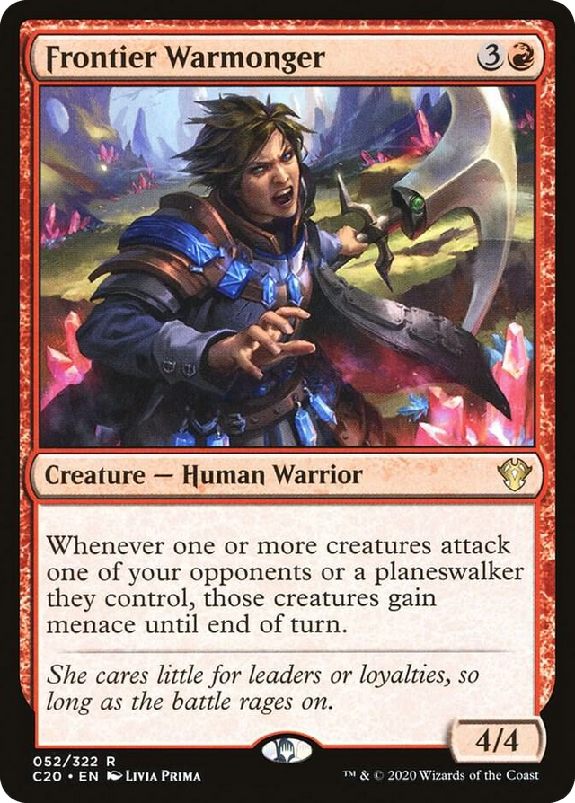 0052 Frontier Warmonger R Commander 2020