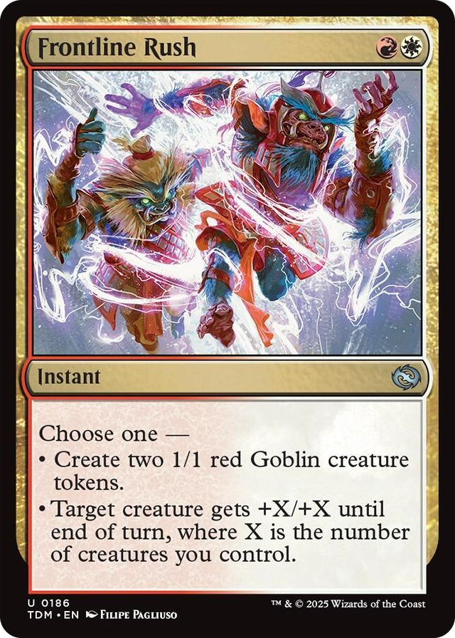 0186 Frontline Rush U Dragonstorm