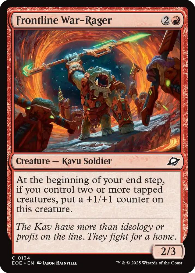 0134 Frontline War-Rager C Edge of Eternities