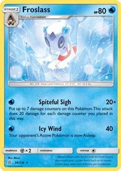 0038 Froslass - 38/236 (SM Unified Minds) Rare Deck Exclusives