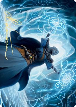 0014 Frost Augur Art Card (Gold-Stamped Signature) S Art Series: Kaldheim
