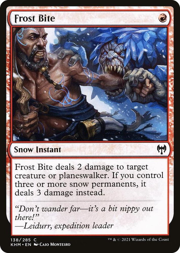 0138 Frost Bite C Kaldheim