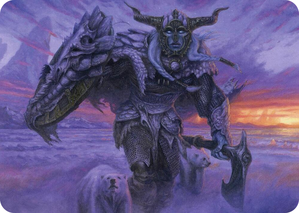 0005 Frost Giant Art Card S Art Series: Adventures in the Forgotten Realms