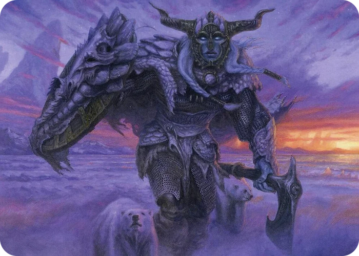 0005 Frost Giant Art Card S Art Series: Adventures in the Forgotten Realms