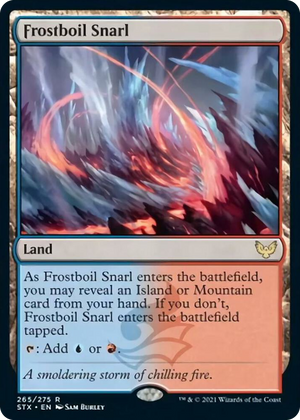 0265 Frostboil Snarl R Strixhaven: School of Mages