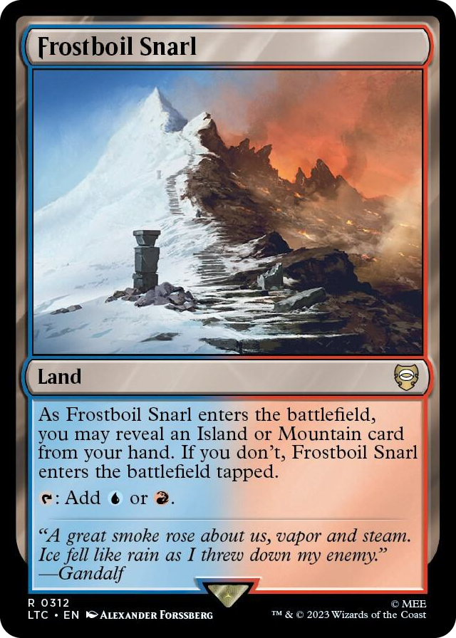 0312 Frostboil Snarl R Commander: The Lord of the Rings: Tales of Middle-earth