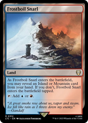 0312 Frostboil Snarl R Commander: The Lord of the Rings: Tales of Middle-earth