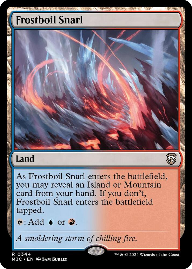 0344 Frostboil Snarl R Commander: Modern Horizons 3