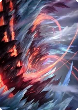 0047 Frostboil Snarl Art Card S Art Series: Strixhaven