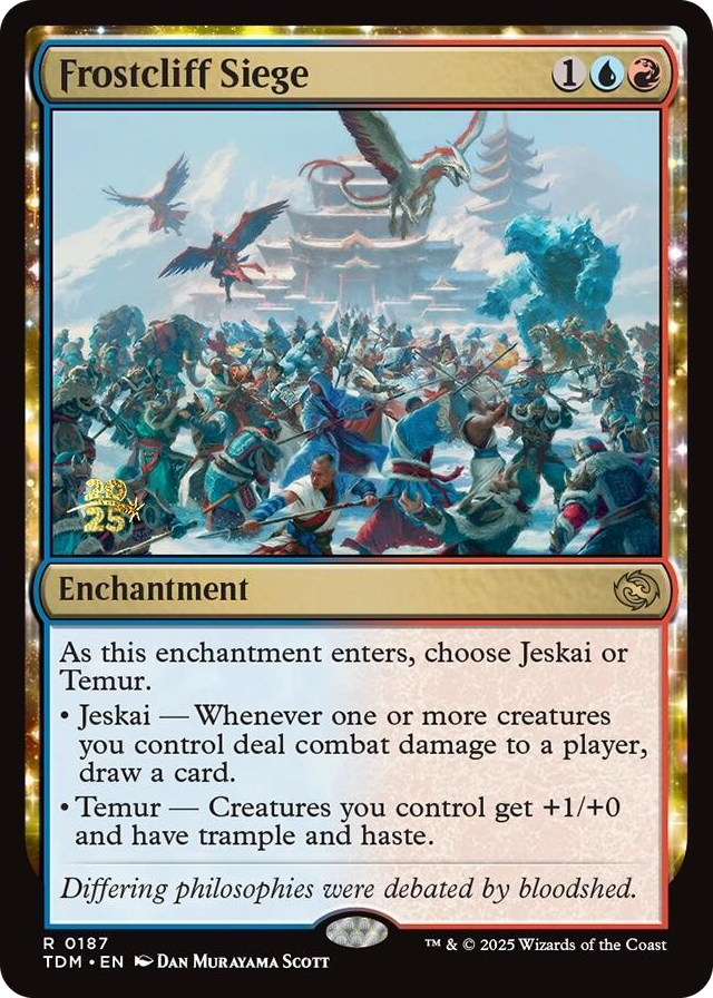 0187 Frostcliff Siege R Prerelease Cards