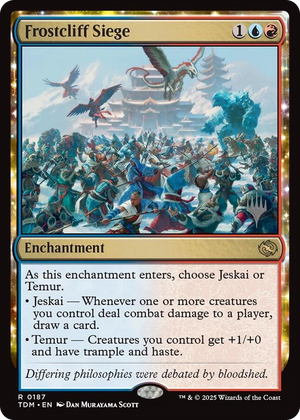 0187 Frostcliff Siege R Promo Pack: Tarkir: Dragonstorm
