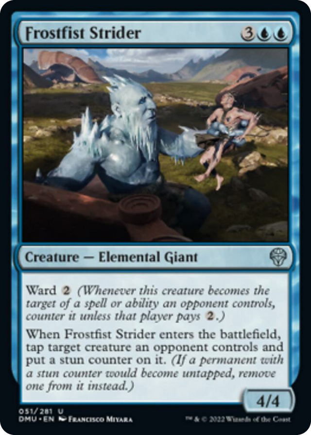 0051 Frostfist Strider U Dominaria United