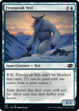 0301 Frostpeak Yeti C Jumpstart 2022
